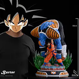 AR - Goku vs Burter StatueCorp