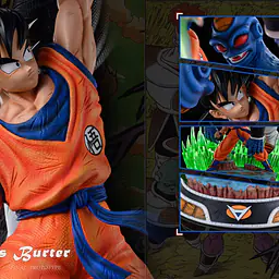 AR - Goku vs Burter StatueCorp