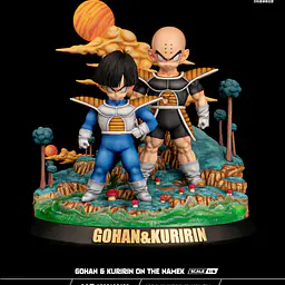Show Time - Krillin and Gohan StatueCorp