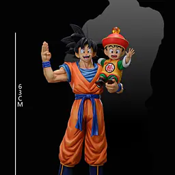 WS - Goku and Gohan StatueCorp