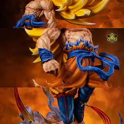 Super Bomb - SSJ3 Goku StatueCorp