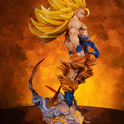 Super Bomb - SSJ3 Goku StatueCorp