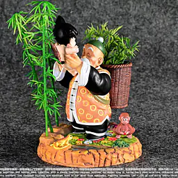 FOX - Grandpa Gohan and Kid Goku StatueCorp