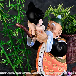 FOX - Grandpa Gohan and Kid Goku StatueCorp