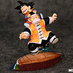 FOX - Grandpa Gohan and Kid Goku StatueCorp