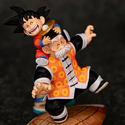 FOX - Grandpa Gohan and Kid Goku StatueCorp