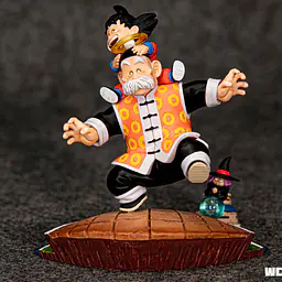 FOX - Grandpa Gohan and Kid Goku StatueCorp