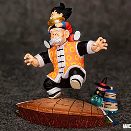 FOX - Grandpa Gohan and Kid Goku StatueCorp