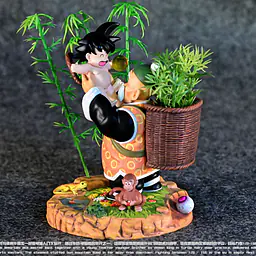 FOX - Grandpa Gohan and Kid Goku StatueCorp