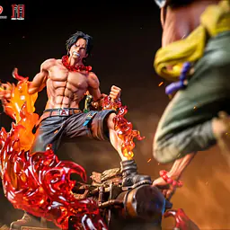 Jimei Palace - Ace vs Blackbeard StatueCorp