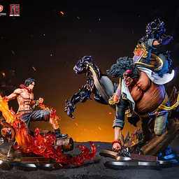 Jimei Palace - Ace vs Blackbeard StatueCorp