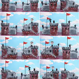 JacksDo - Red Ribbon Castle StatueCorp