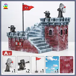 JacksDo - Red Ribbon Castle StatueCorp