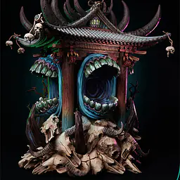 Unique Art - Yuji x Sukuna StatueCorp