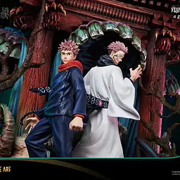 Unique Art - Yuji x Sukuna StatueCorp