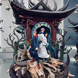 Unique Art - Yuji and Sukuna 11