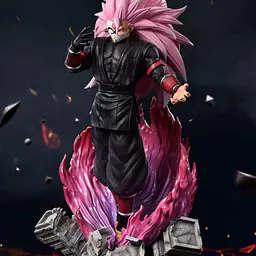 Kylin - SSJ3 Goku Black StatueCorp