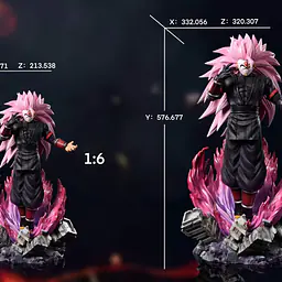 Kylin - SSJ3 Goku Black StatueCorp