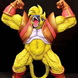 SA - Golden Ozaru Baby Vegeta StatueCorp