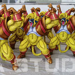 SA - Golden Ozaru Baby Vegeta StatueCorp