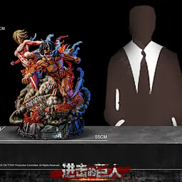 Jimei Palace - Annie vs Eren StatueCorp