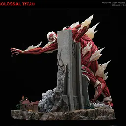 Chikara - Colossal Titan StatueCorp