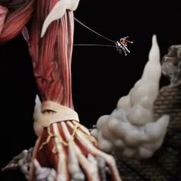 Chikara - Colossal Titan StatueCorp