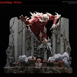 Chikara - Colossal Titan StatueCorp