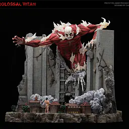 Chikara - Colossal Titan StatueCorp