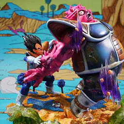 JacksDo - Vegeta vs Dodoria StatueCorp
