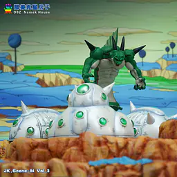 JacksDo - Namekian Houses StatueCorp