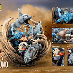 Moon Shadow - Bruno, Machamp, Hitmonlee, Hitmonchan and Onix StatueCorp