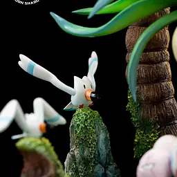 Moon Shadow - Exeggutor, Exeggcute and Togepi StatueCorp
