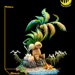 Moon Shadow - Exeggutor, Exeggcute and Togepi StatueCorp