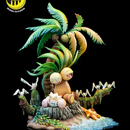 Moon Shadow - Exeggutor, Exeggcute and Togepi StatueCorp