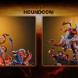 Fantasy - Houndoom StatueCorp