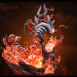 Fantasy - Houndoom StatueCorp