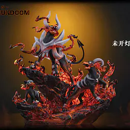 Fantasy - Houndoom StatueCorp