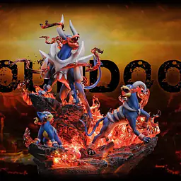 Fantasy - Houndoom StatueCorp
