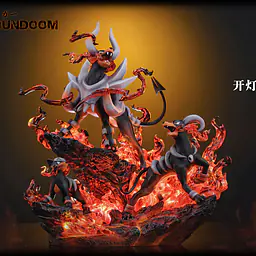 Fantasy - Houndoom StatueCorp
