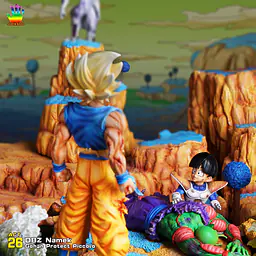 JacksDo - Gohan and Piccolo StatueCorp