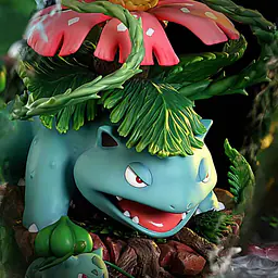 Monster - Venusaur and Bulbasaur StatueCorp