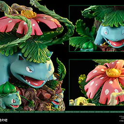 Monster - Venusaur and Bulbasaur StatueCorp