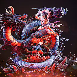 OPM - Kaido vs Luffy StatueCorp