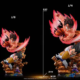 DB - Goku vs Vegeta StatueCorp