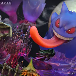 Crescent - Gengar Family StatueCorp