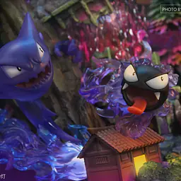 Crescent - Gengar Family StatueCorp