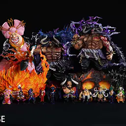 Jacksdo - Kaido and Big Mom Bases StatueCorp