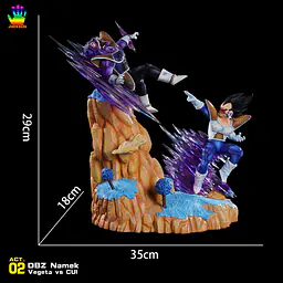 JacksDo - Vegeta vs Cui StatueCorp