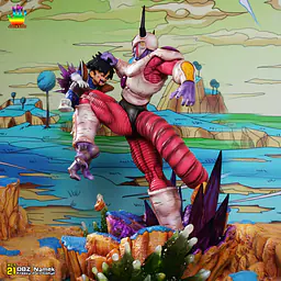 JacksDo - Frieza vs Gohan StatueCorp